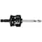 Starrett Hole Saw Arbor, With Pilot Drill, Fits Hole Saw Dia. 1-1/4" - 8-1/4" (32 - 210Mm), Shank Size 11/32" A10 - alternate 1